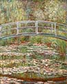 Bridge Over a Pond of Water Lilies